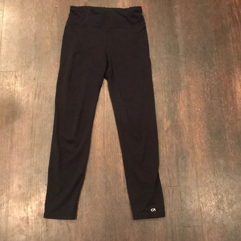 Gap girls black leggings